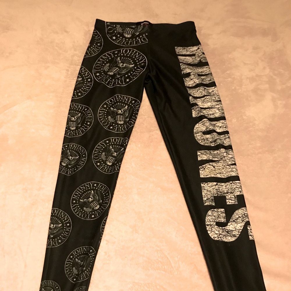 🤘🎸RAMoNES🎸🤘 punk rock leggings